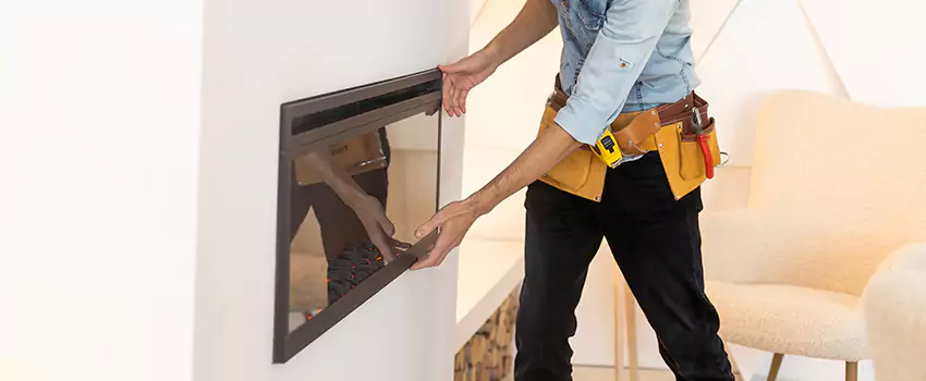 Metal Fireplace Installation in Richland, Washington